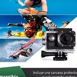 Camara  Deportiva Sumergible Full Hd