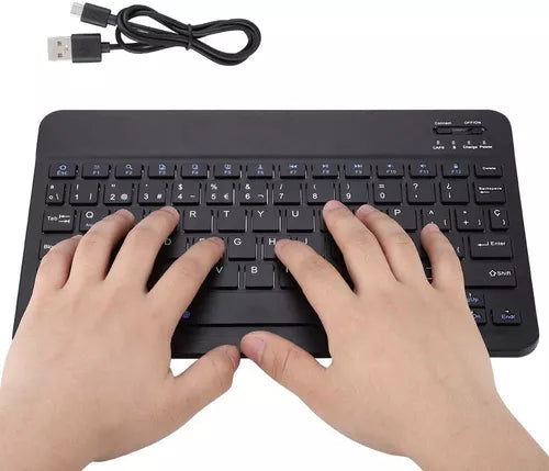 Mini Teclado Bluetooth Ultra Slim